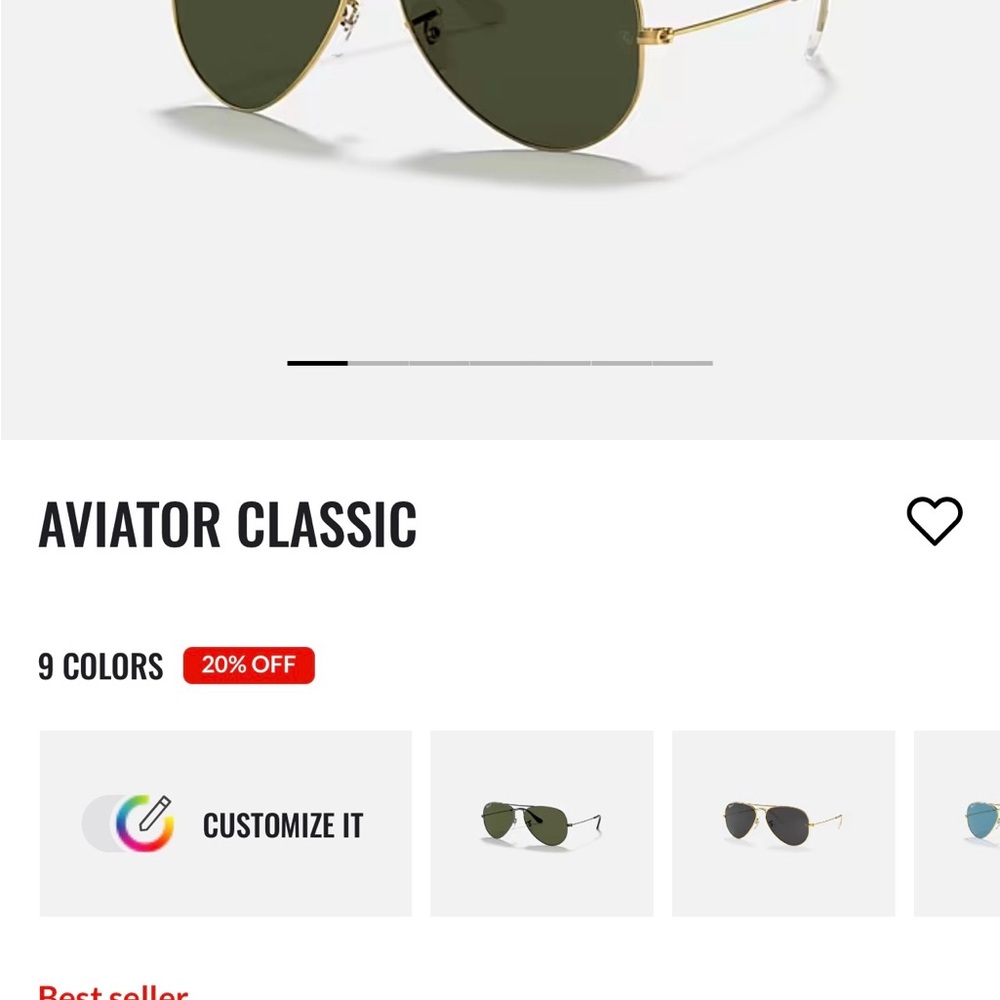 Aviator Classic Sunglasses
